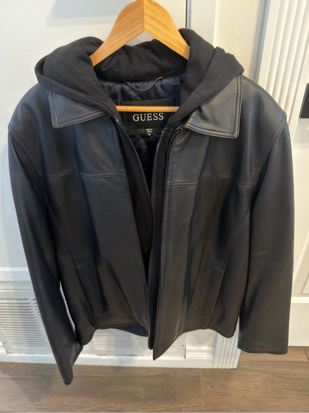 Men’s Guess Leather Jacket